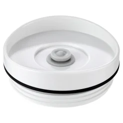 Personal Blender Jar With Drinking Lid And Vacuum Lid - White