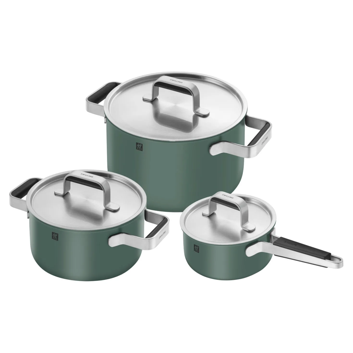 Pots and pans set, 8-pc, 18/10 Stainless Steel