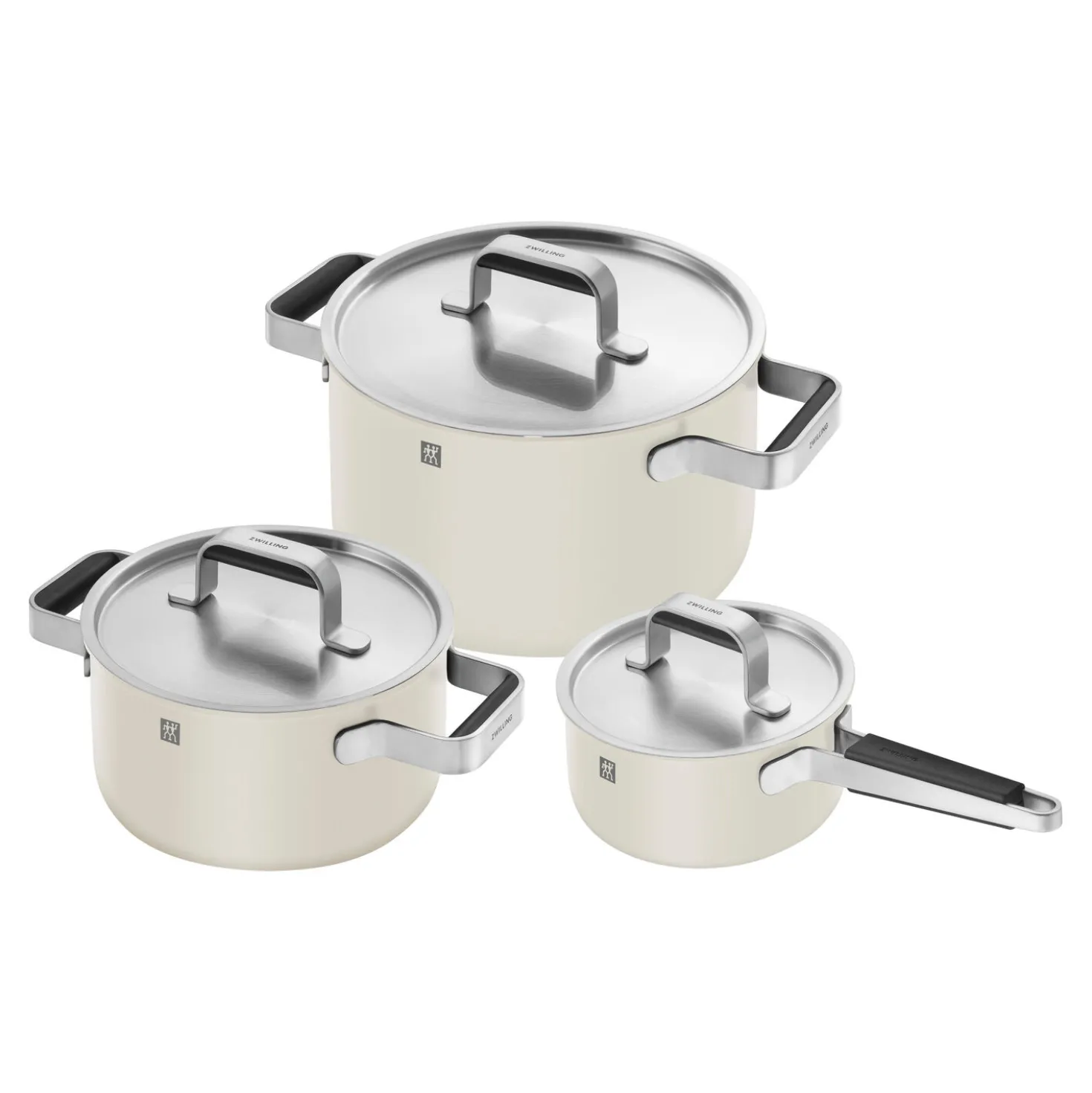 Pots and pans set, 6-pc, 18/10 Stainless Steel