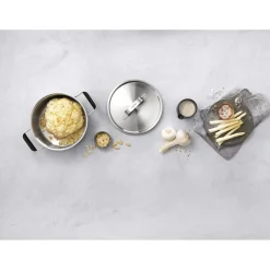 Pots and pans set, 6-pc, 18/10 Stainless Steel