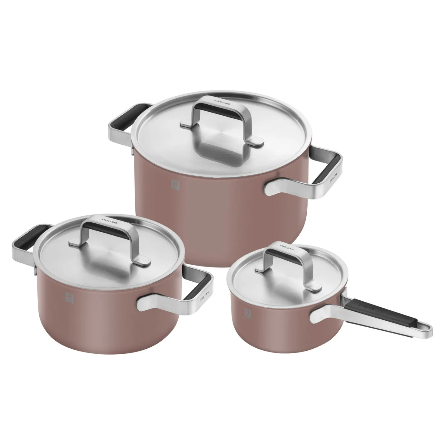 Pots and pans set, 8-pc, 18/10 Stainless Steel