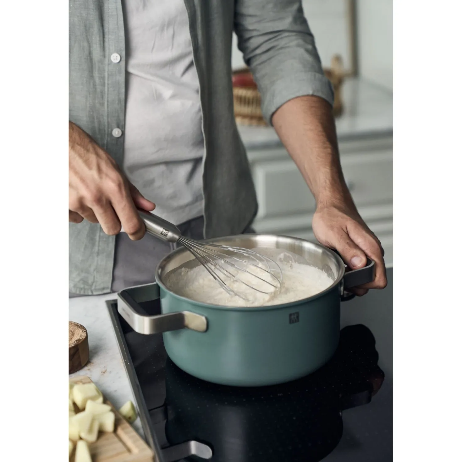 Pots and pans set, 6-pc, 18/10 Stainless Steel