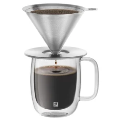 Pour over coffee dripper set, 2-pc
