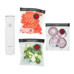 Pump and Bag Set, S/M/L / 4-pc, white