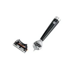 Razor, brass | silver-black