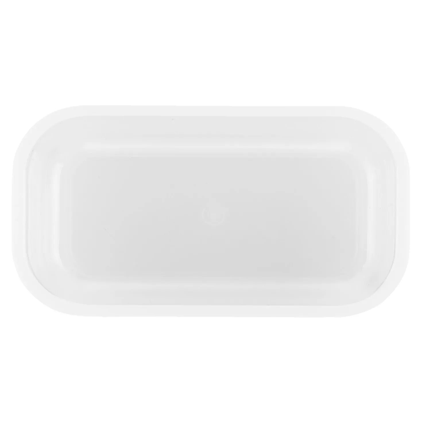 S, Vacuum Lunch Box, Plastic, Semitransparent-grey