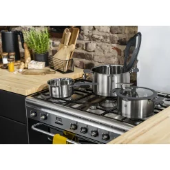 Sauce pan, 1.6 qt, stainless steel