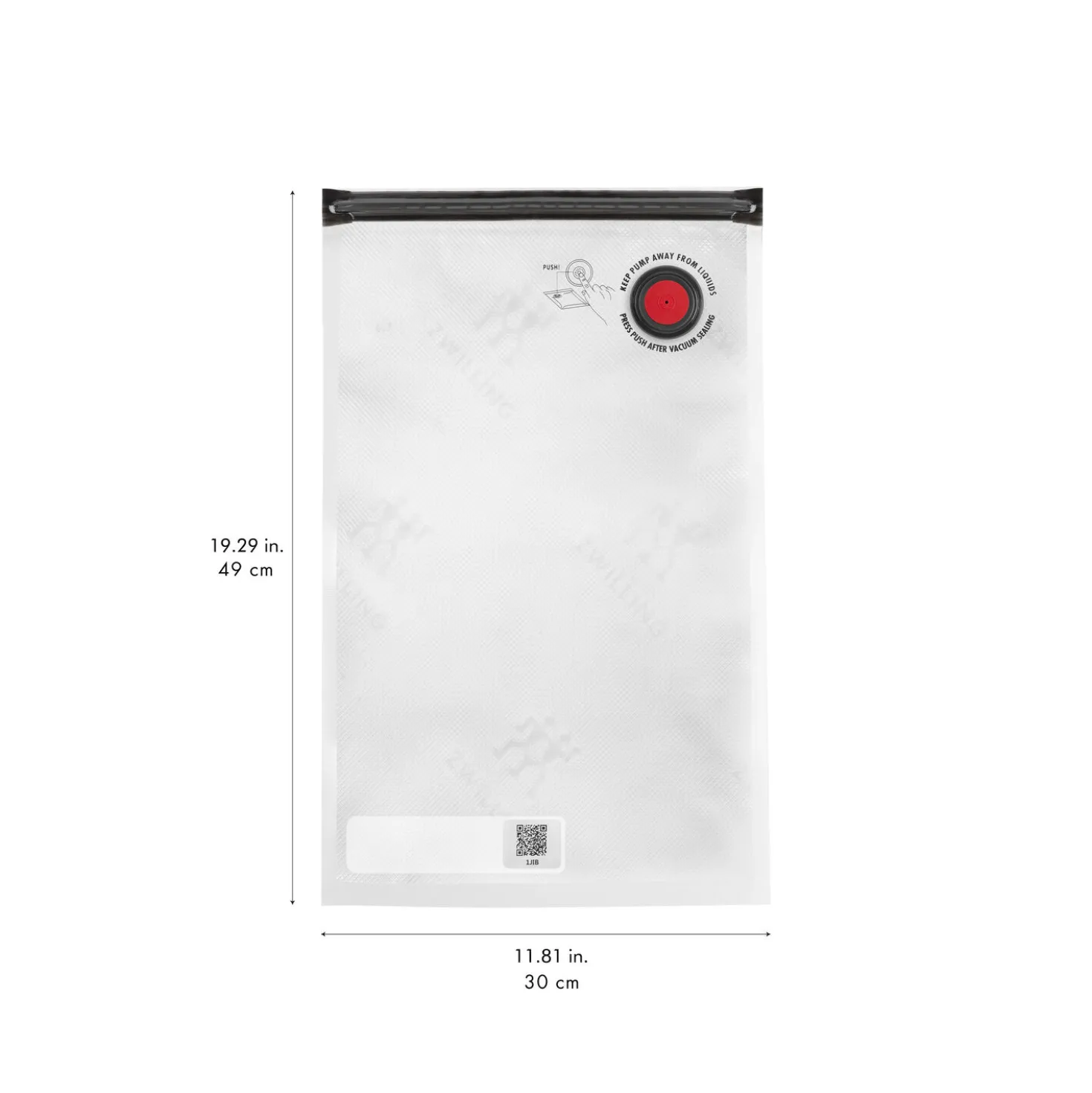 S/M/L / 10-pc Vacuum Bag Set, Plastic