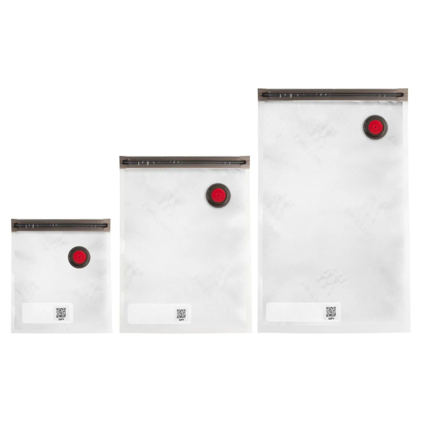 S/M/L / 20-pc Vacuum Bag Set, Plastic