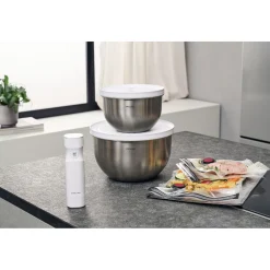 stainless steel / M/L Vacuum Starter Set, 9-pc