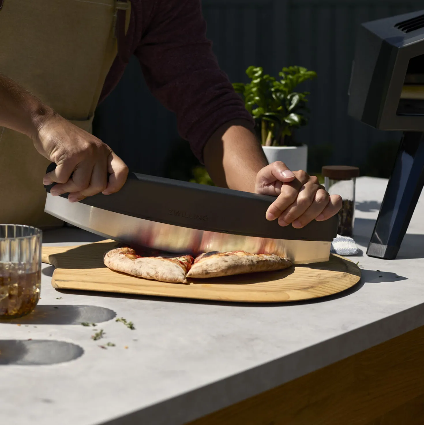 Stainless Steel, Pizza Cutter