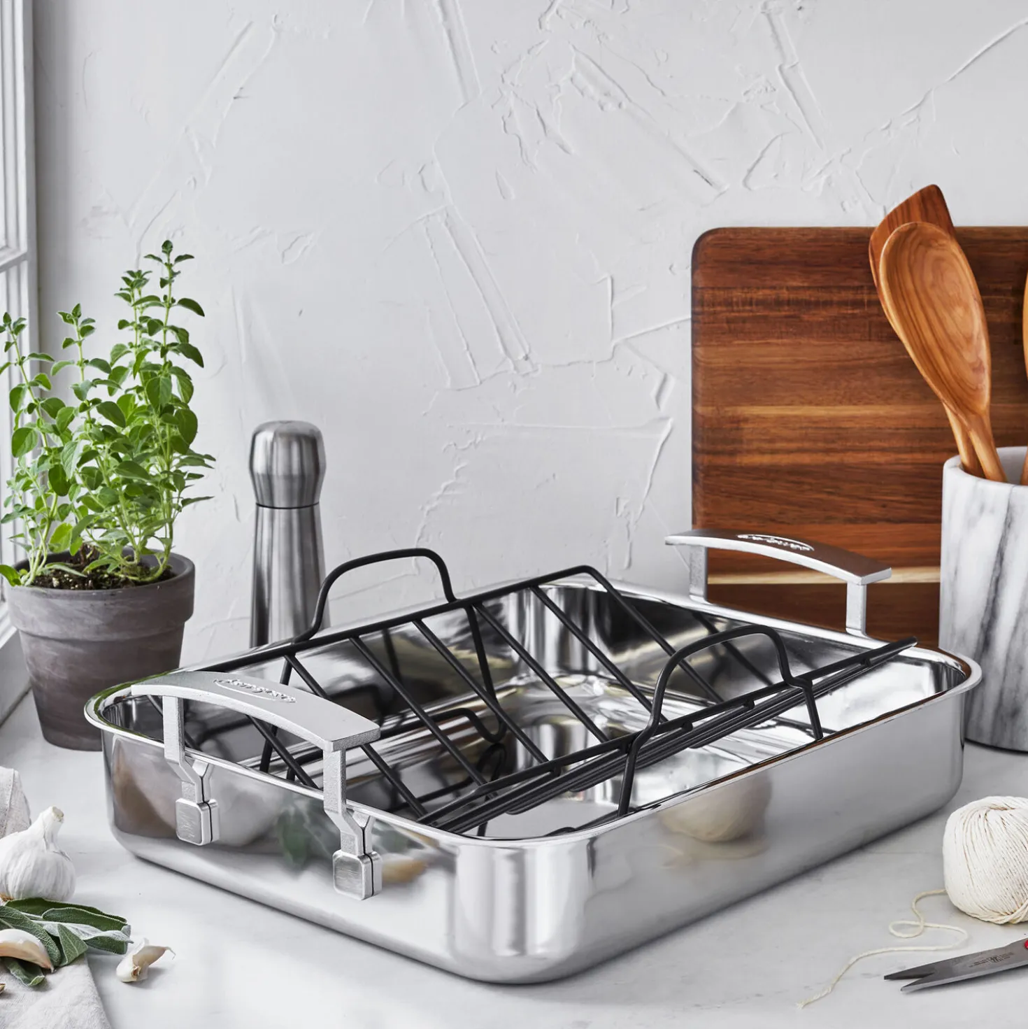 Stainless Steel Roasting Pan