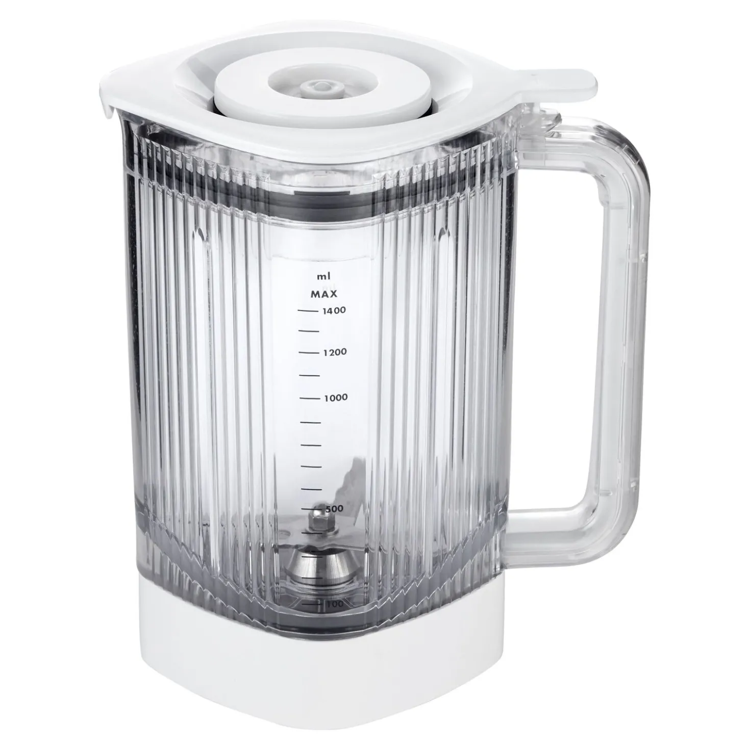 Tritan jar, 48 oz, white