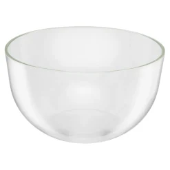 Vacuum bowl L / 24 cm, glass, transparent