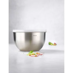Vacuum bowl L / 24 cm, stainless steel, silver