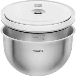 Vacuum bowl M / 18 cm, stainless steel, silver