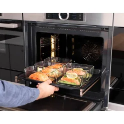 Vacuum Fridge Container, Glass, La Mer