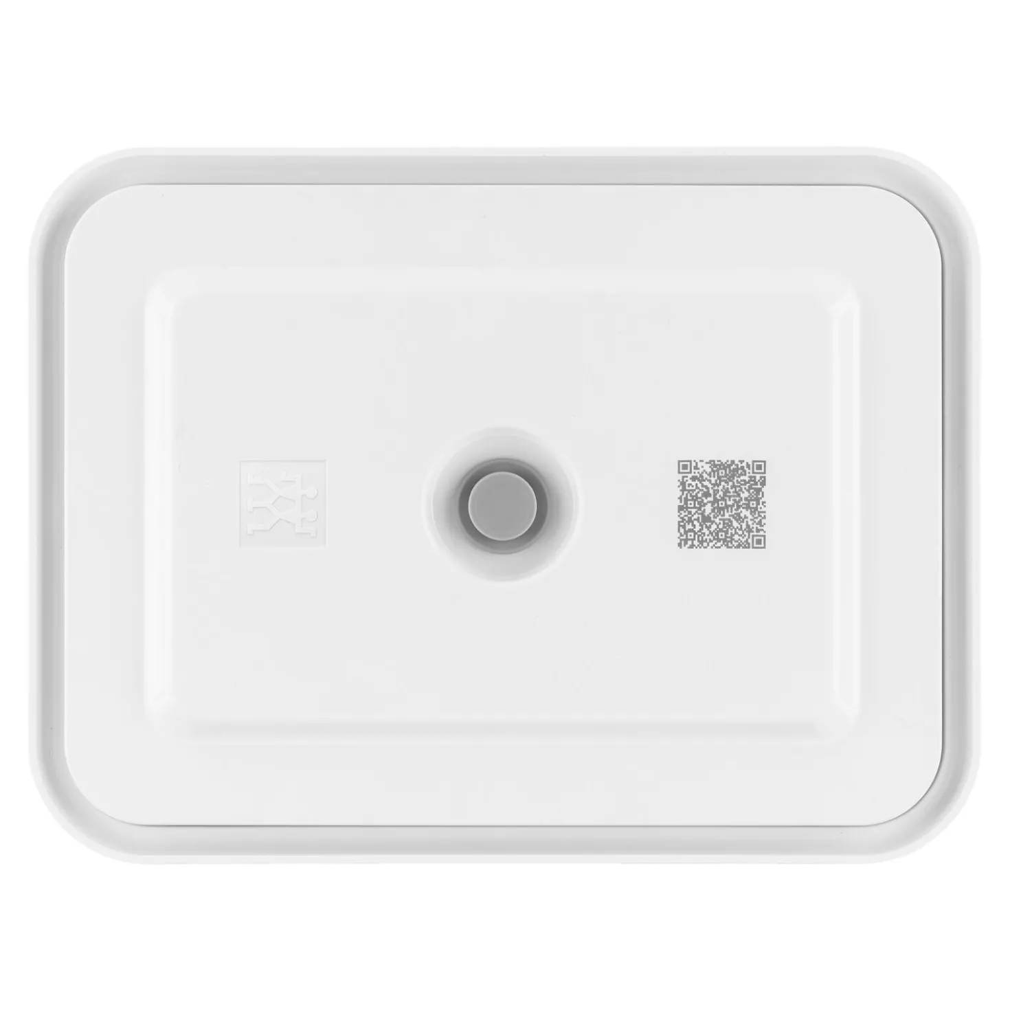 Vacuum Fridge Container, Plastic, Semitransparent-grey