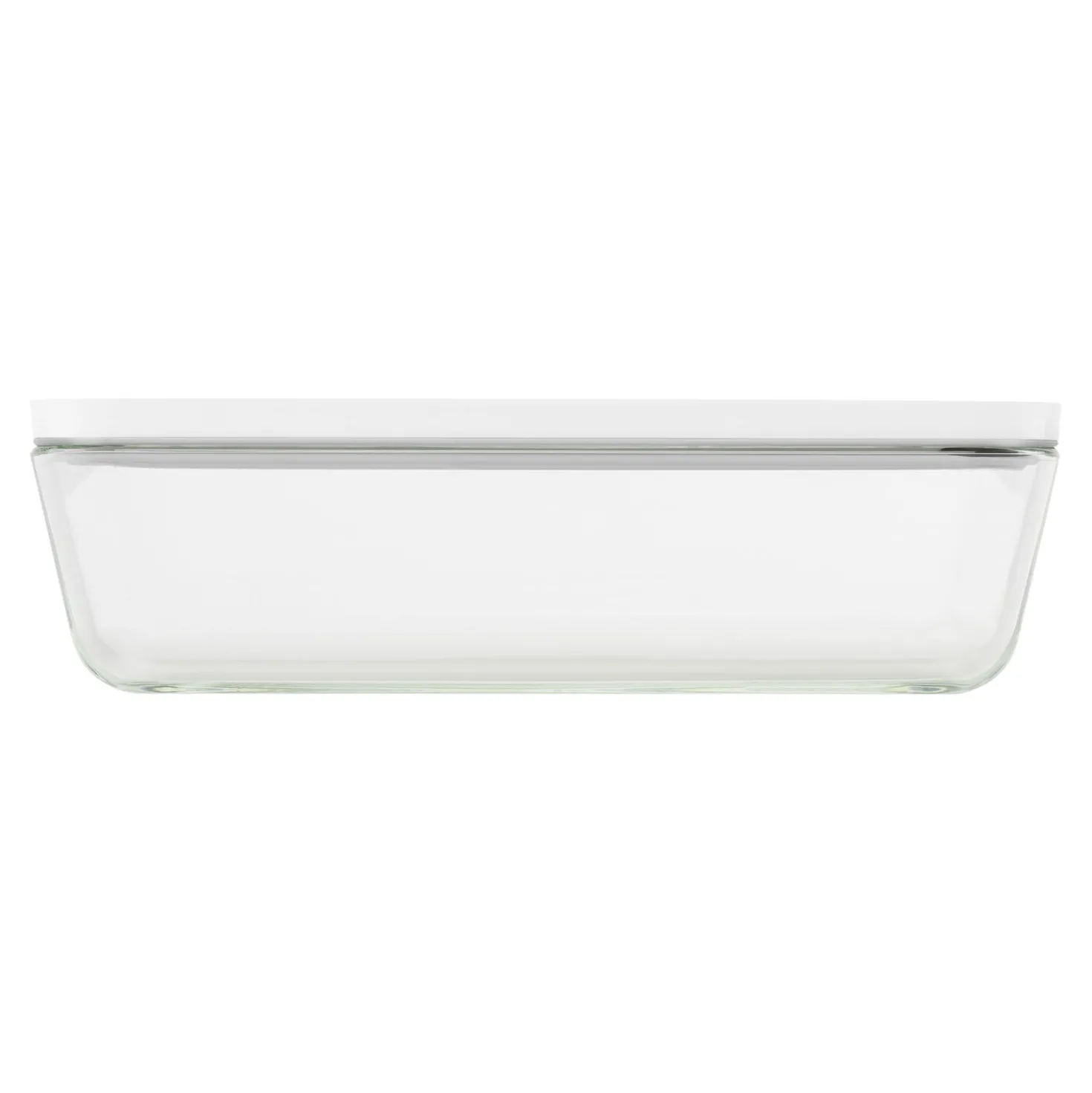 Vacuum Gratin Dish, Glass, Grey