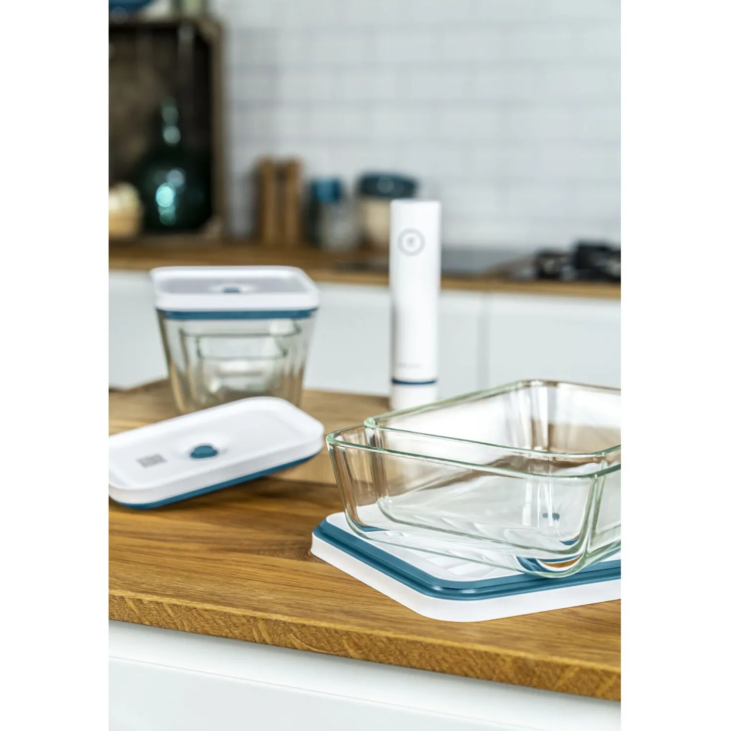 Vacuum Gratin Dish, Glass, La Mer