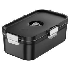 Vacuum Lunch Box, PP, Black Matte