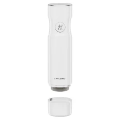 Vacuum pump with charging cap, white