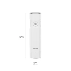 Vacuum pump with charging cap, white