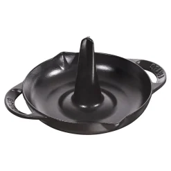 Vertical Chicken Roaster - Black