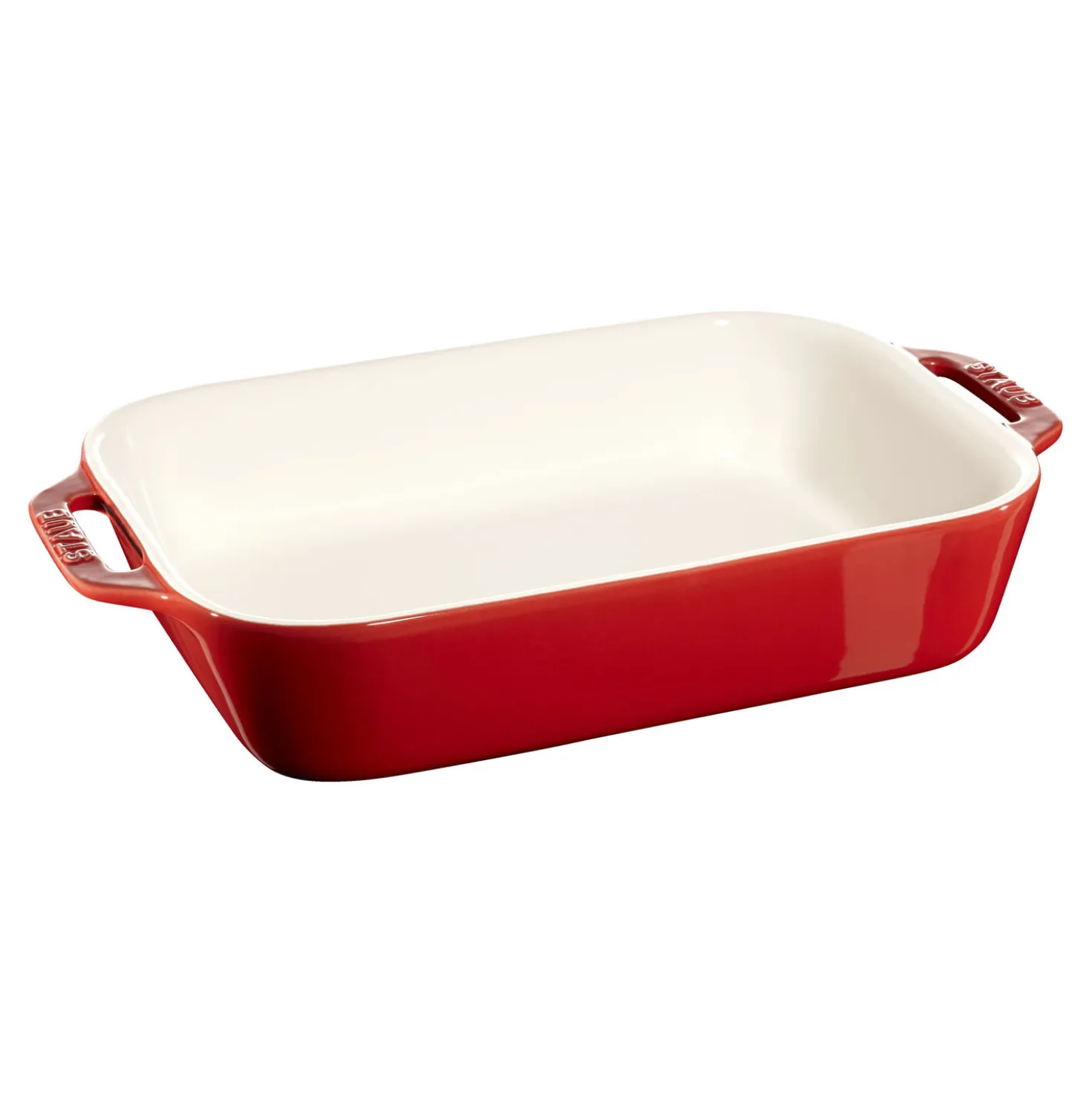 10.5-x 8-inch, Rectangular, Baking Dish, Cherry