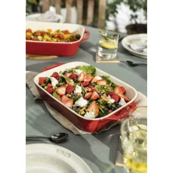 13-x 9.5-inch, Rectangular, Baking Dish, Cherry
