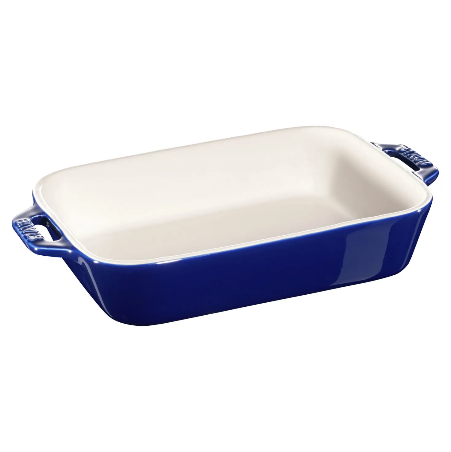 7.5-x 6.5-inch, Rectangular, Baking Dish, Dark Blue