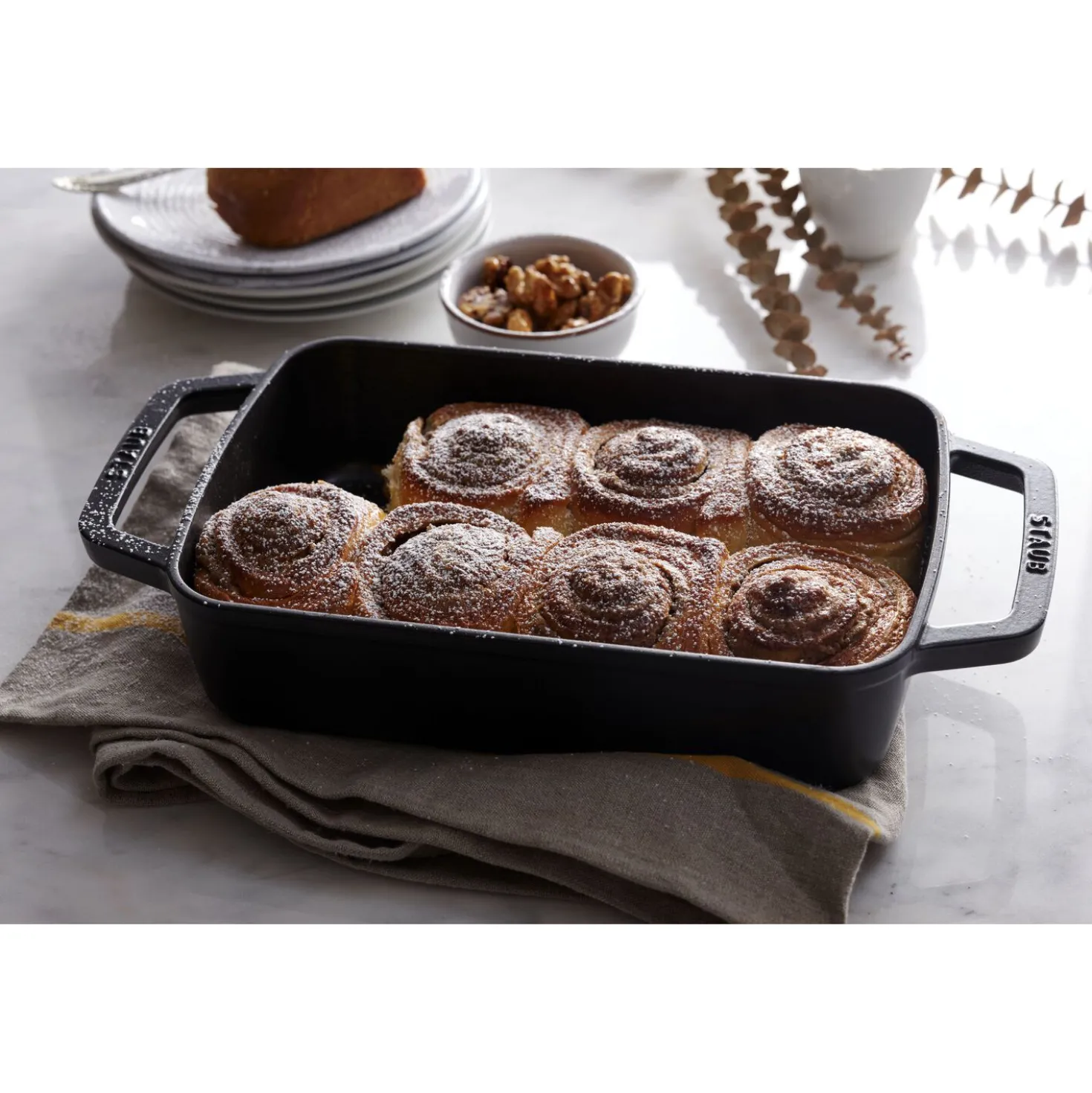 12-x 8-inch, Rectangular, Roasting Pan, Black Matte